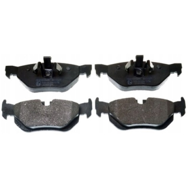 Fékbetétek, Denckermann, B111127, 17,3 mm vastag, ATE rendszerhez, első tengely