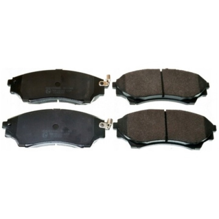 Fékbetétek, Denckermann, B111065, fekete