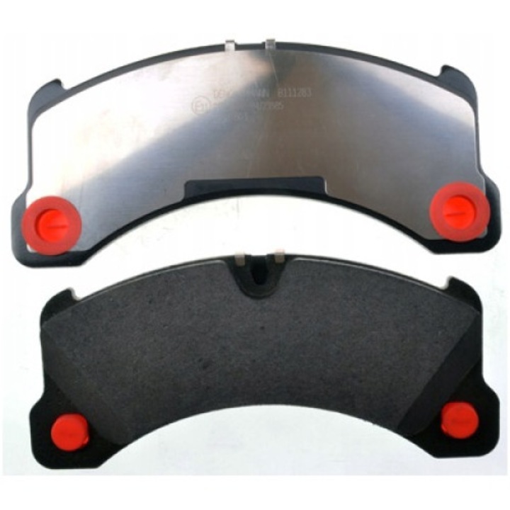 4db fékbetét készlet, Denckermann, B111283, fekete