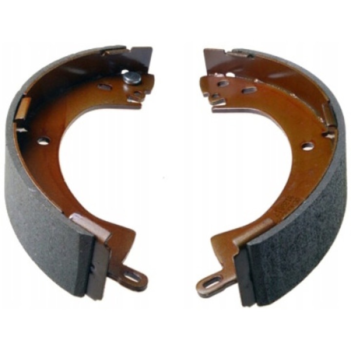 Fékpofa készlet DENCKERMANN B120017, 254x51mm, AKEBONO rendszer