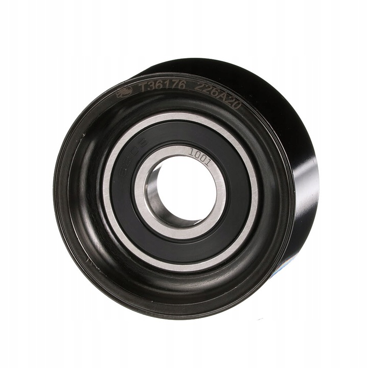 Erőátviteli szíj vezetőgörgő, GATES, T36176, fém, 60x25 mm, fekete