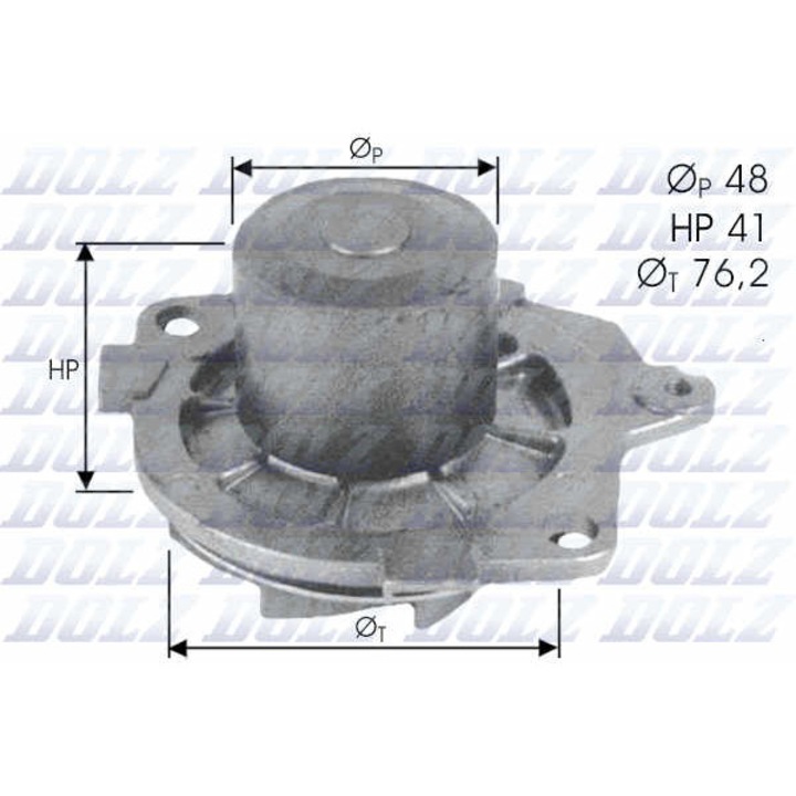 Водна помпа S314, Dolz