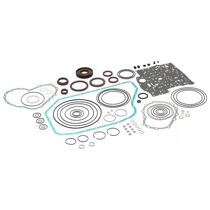 Sebességváltó tömítés készlet, Elring, 821.520, csavarok nélkül, ECF/EFN/FBC/FBD/GAG/ZF5HP24A