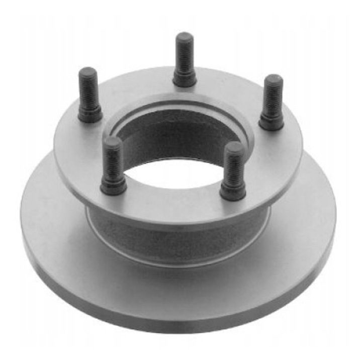 2db féktárcsa készlet FEBI BILSTEIN 07420, tömör, festett, 238,5x16mm, első tengely