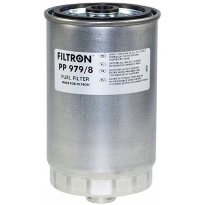Filtru combustibil, Filtron, PP 979/8, Gri