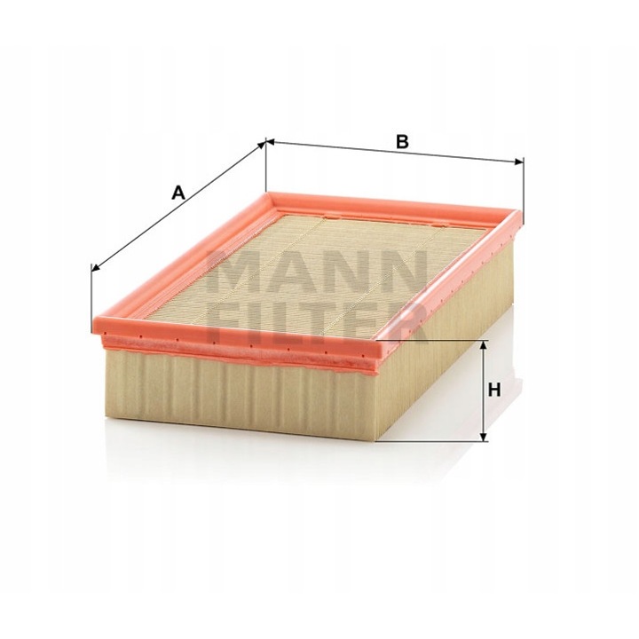 Filtro Per Protezione Motore E Sensori Filtro Dell'aria MANN-FILTER C 23 013 – Per Autovetture E Veicoli Commerciali, Qualità Primo Equipaggiamento Filtro Dell'aria MANN-FILTER