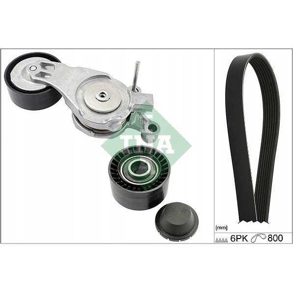 INA V-Ribbed Belt Set 529 0105 • Hitta Bästa Pris