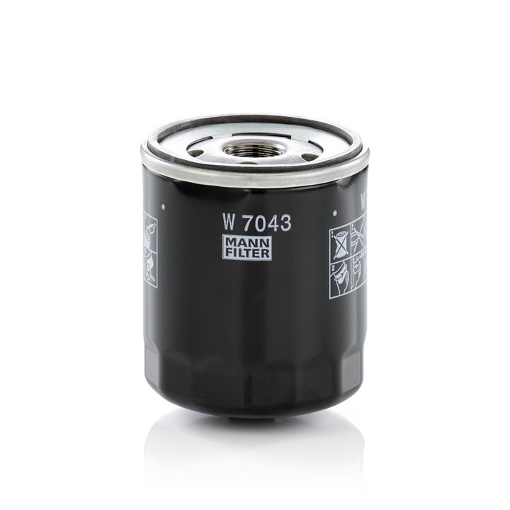 Filtru Ulei Mann-Filter, Pentru Modele Ford USA, Ford, Filet M 20 X 1.5 - 6H