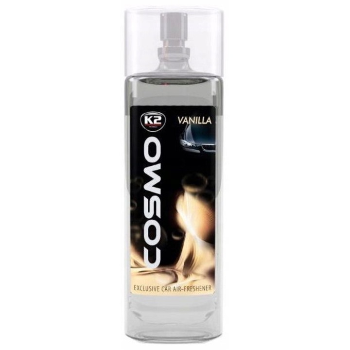 Odorizant auto K2 COSMO, Parfum de vanilie, 50ml