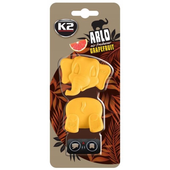 Автомобилен ароматизатор Kamoka ARLO есенция грейпфрут полимер за вентилационна решетка