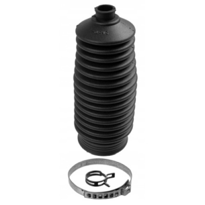 Kormánymű gumiharang, LEMFORDER, 30195 01, Fekete