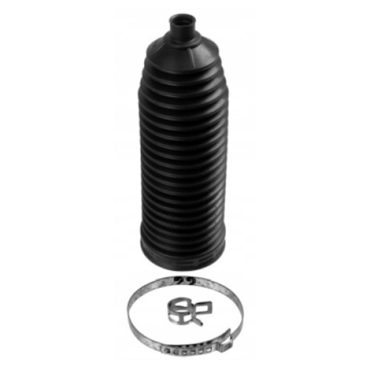 Capac cremaliera de directie, LEMFORDER, 33624 01, Negru