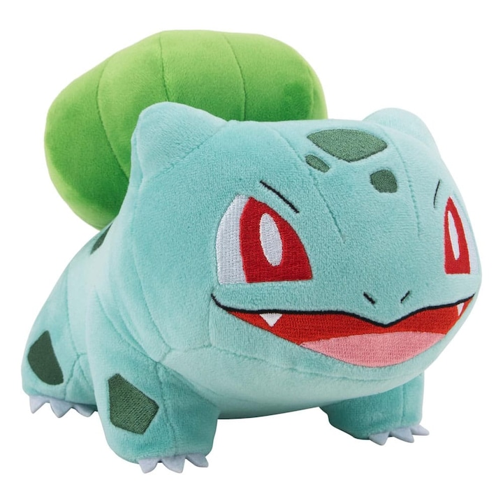 Jucarie Bulbasaur, Pokemon, 20cm, 6 ani+, Verde/Albastru