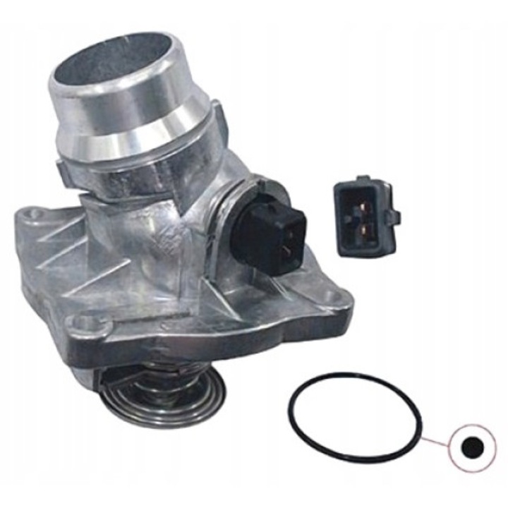 Termostat lichid racire Magneti Marelli, 105°C, cu carcasa, pentru BMW/Land Rover