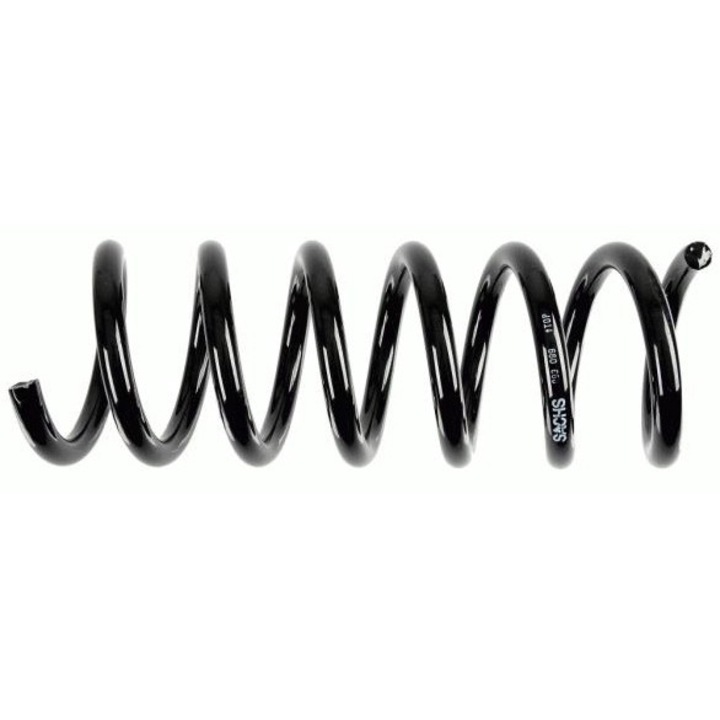 Futómű rugó, SACHS, 993 099, Fekete