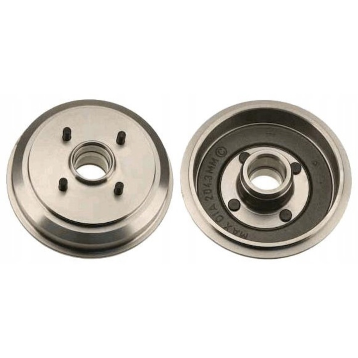 2 db fékdob készlet, TRW, DB4308, szürke