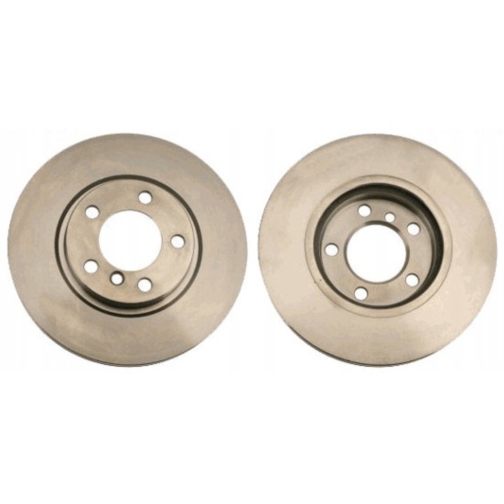 Féktárcsa, Trw DF6119S, 24 mm vastag, 5 lyukú, fekete, külső átmérő 307 mm