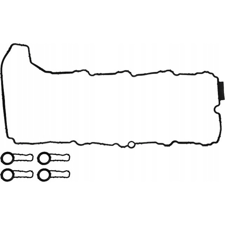 Уплътнение на капака на клапана, Victor Reinz, 15-39346-01, черно