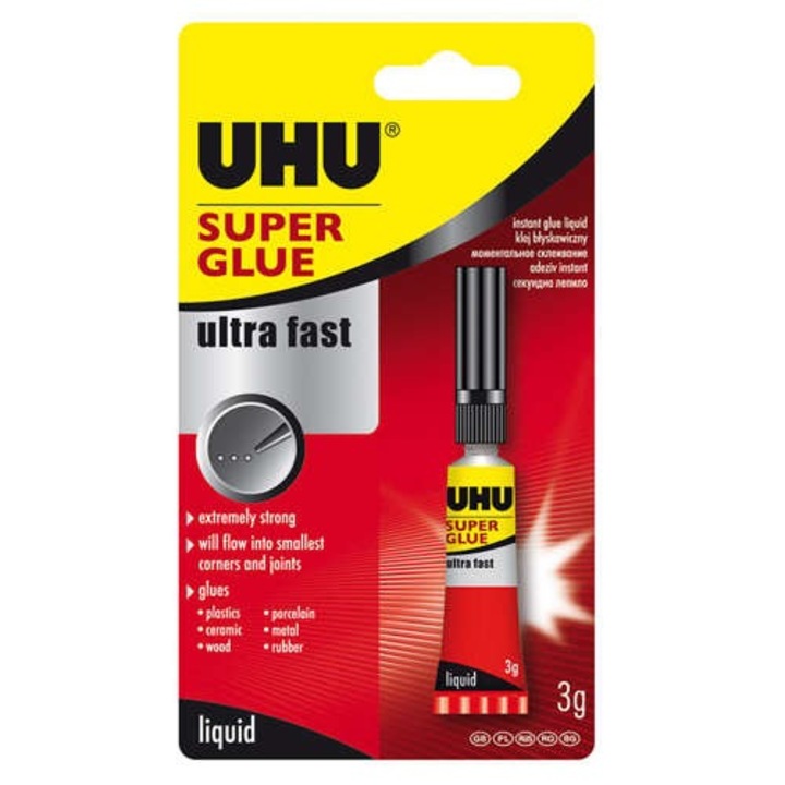 Супер лепило, Uhu, 3гр