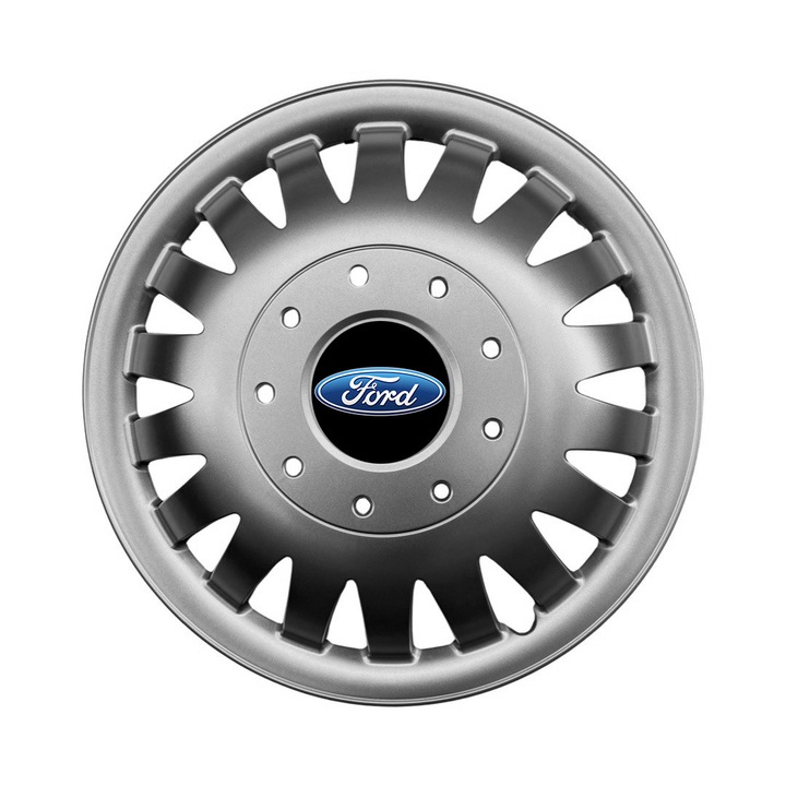 Set 4 Capace Roti R15 AutoSSF ®, Potrivite Jantelor de 15 inch, pentru FORD, Model 320 Bombat