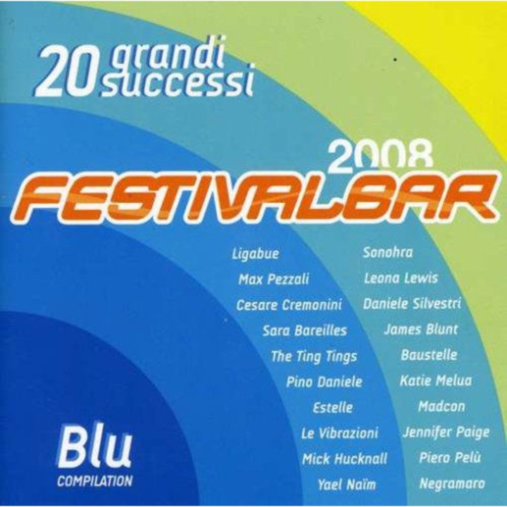 Festivalbar Blu 2008 [CD]