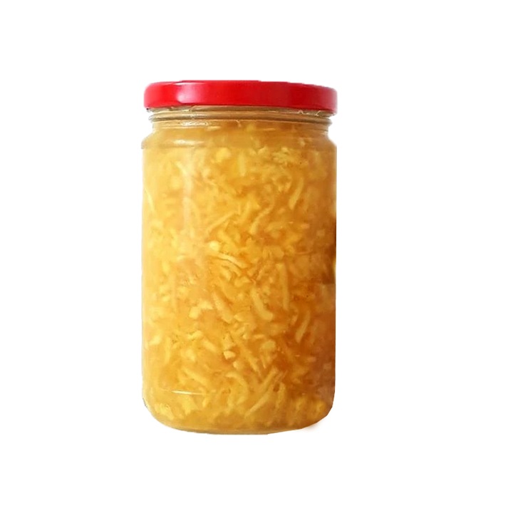 Miere Poliflora cu usturoi, 480g