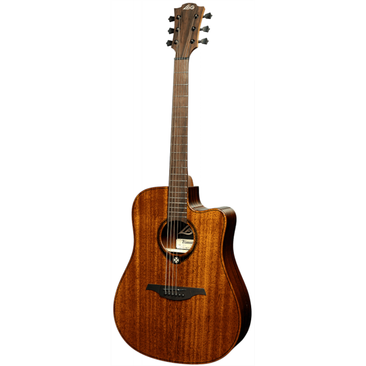 Chitara acustica electrica, Lag, Maro inchis