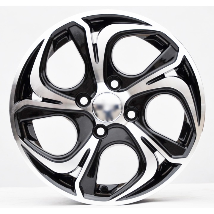 Set 4 jante aliaj PDW, 980, 14x5.5 inch, 4x100, ET40, MB - lustruit ...