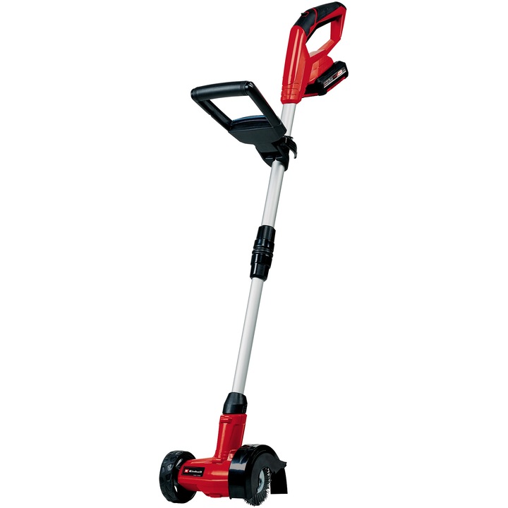 Акумулаторен уред за почистване на фуги Einhell GC-CC 18 Li Kit, 18 V, 1200 об/мин, Диаметър на четката 100 мм, 1 батерия, Зарядно