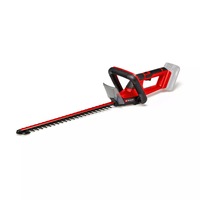Foarfeca electrica pe acumulator pentru tuns gard viu Einhell GC-CH 18/50 Li Solo Power X-Change, 18 V, lama 50 cm, maner ajustabil, distanta dinti 17 mm, angrenaj metalic, fara acumulator si incarcator in setul de livrare