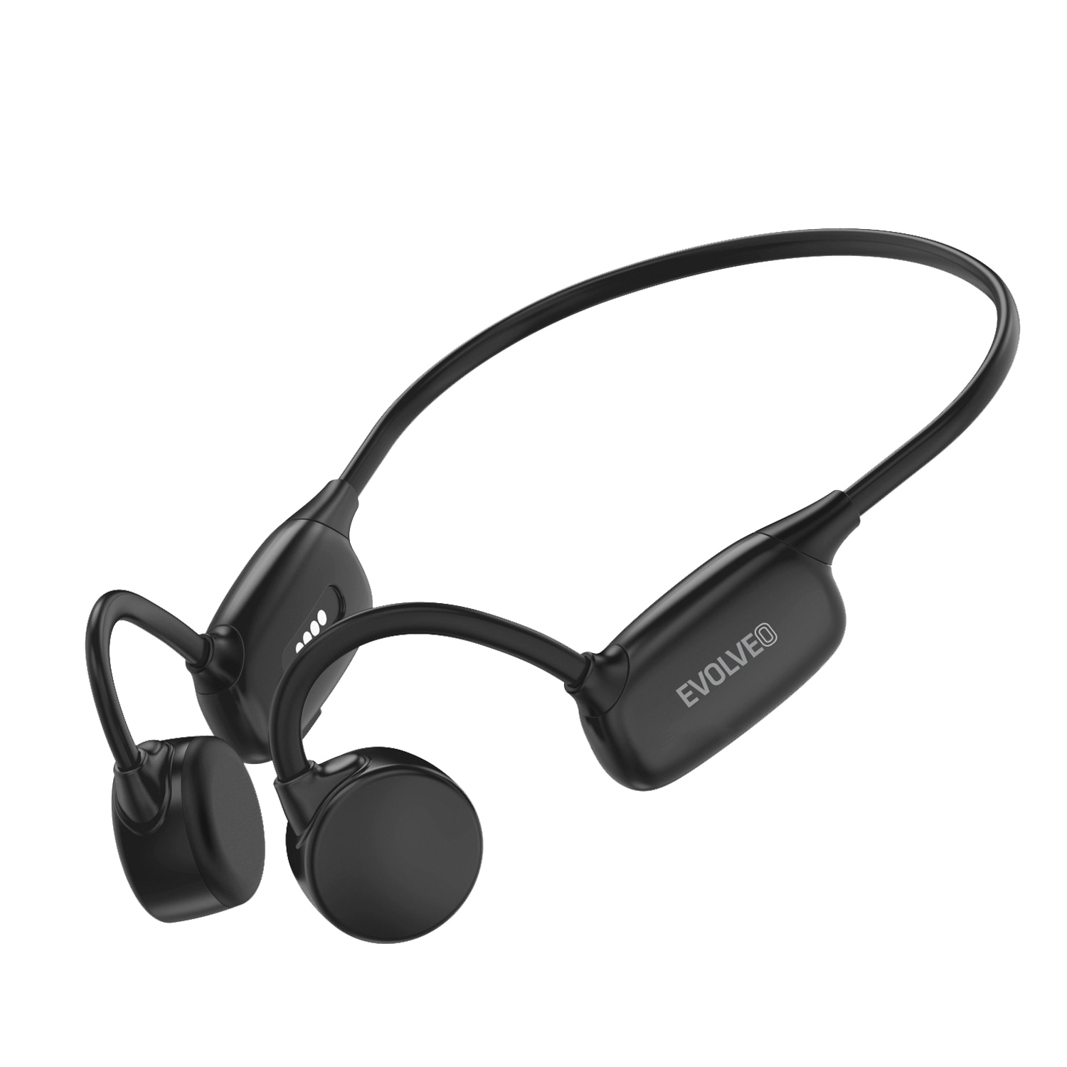 Casti fara fir cu banda pentru obraji, EVOLVEO BoneSwim Pro MP3 32GB, negru