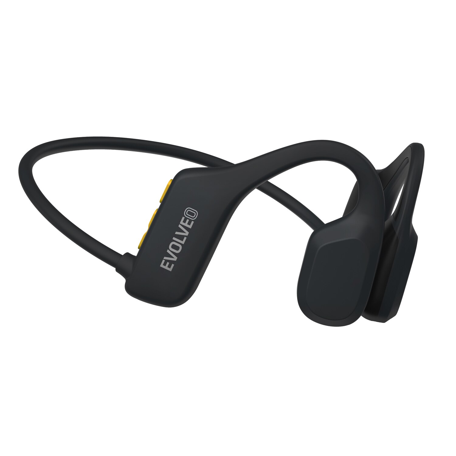 Casti fara fir pentru pometi, EVOLVEO BoneSwim Lite MP3 8GB, negru