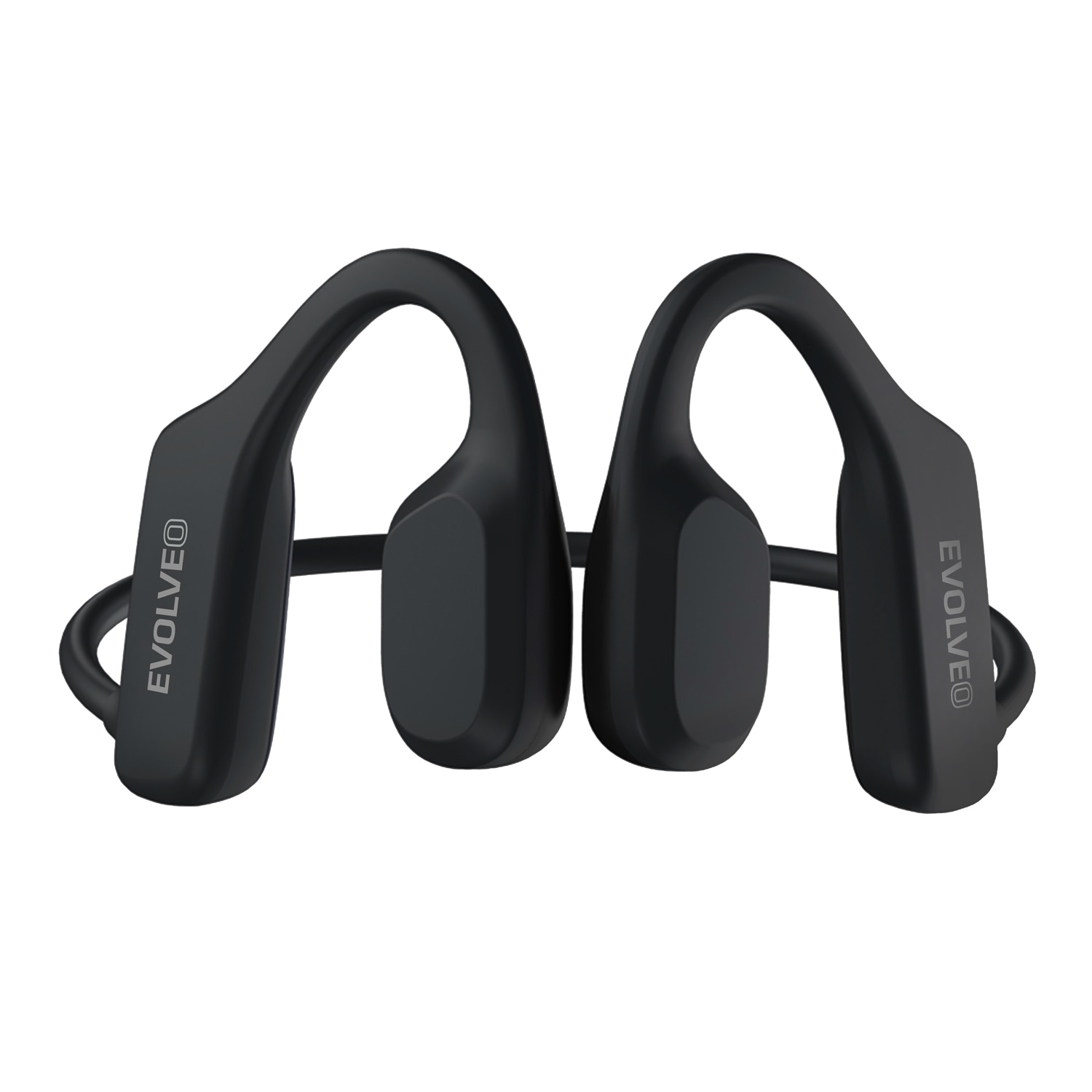 Casti fara fir pentru pometi, EVOLVEO BoneSwim Lite MP3 8GB, negru
