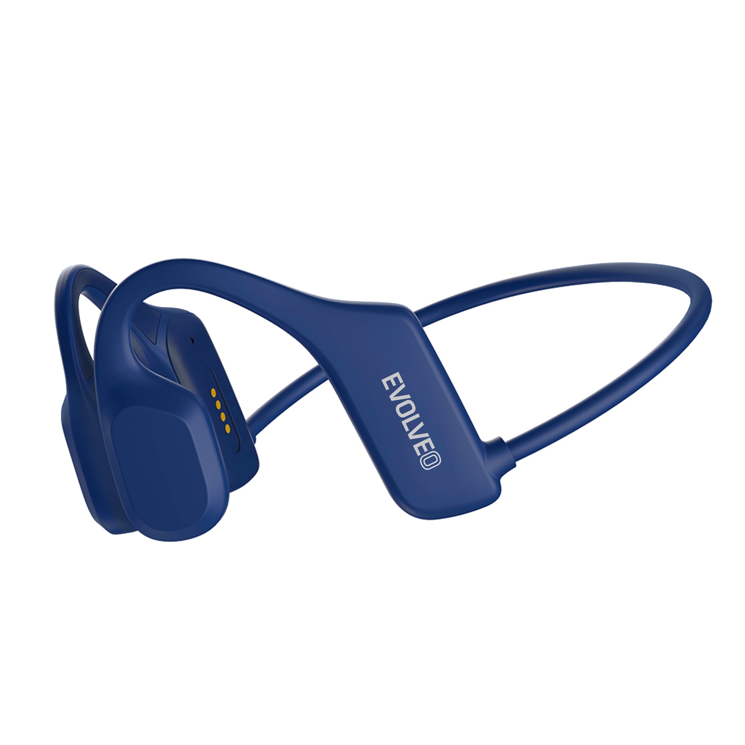 Casti fara fir pentru pometi, EVOLVEO BoneSwim Lite MP3 8GB, albastru