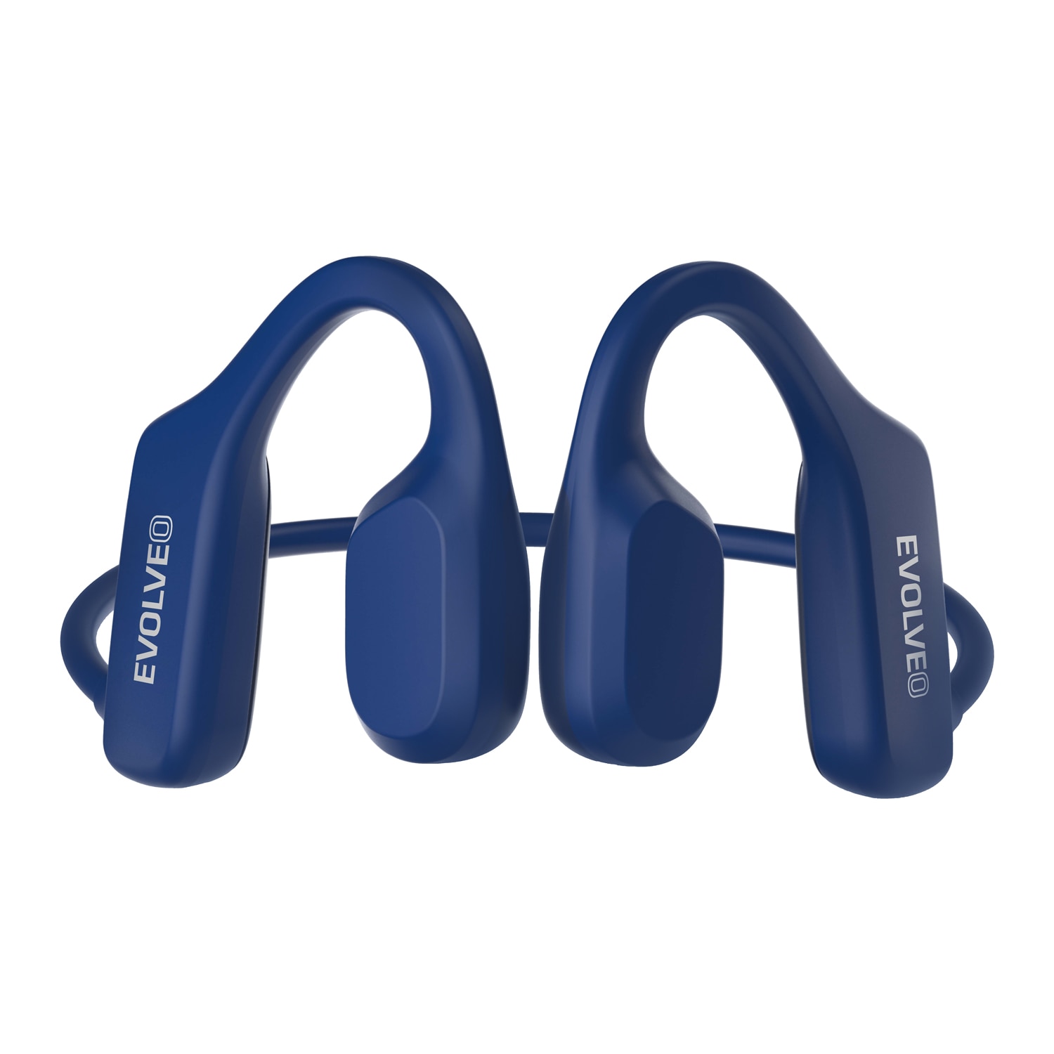 Casti fara fir pentru pometi, EVOLVEO BoneSwim Lite MP3 8GB, albastru