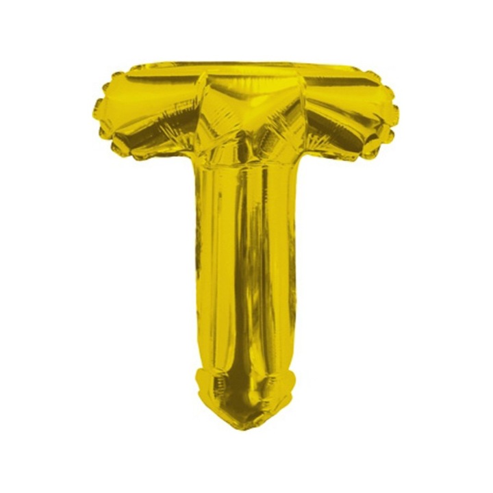 Balon Folie 35cm Litera T AURIU 35088-14