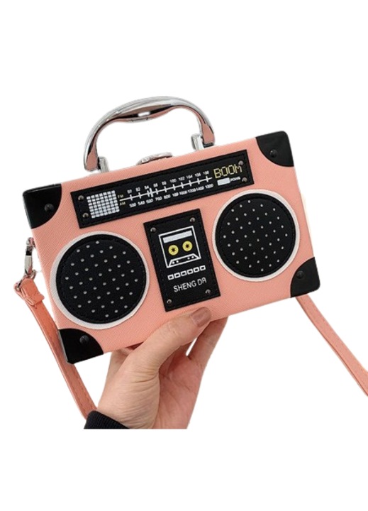 Válltáska, Ökológiai bőr, 19x12x5cm, Barna