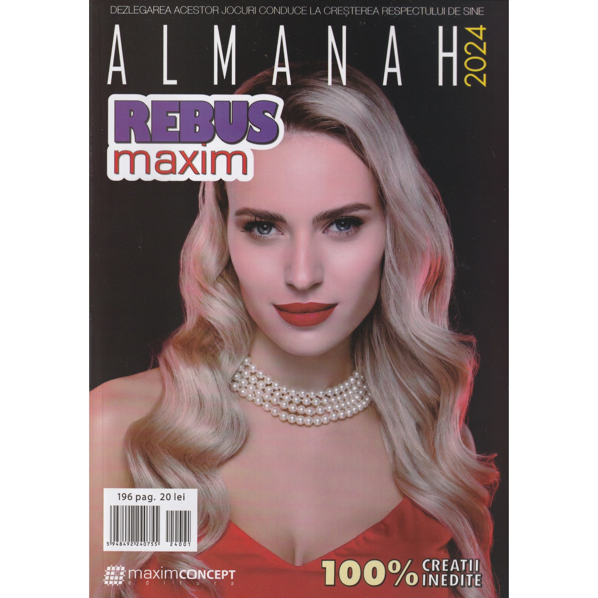 Almanah rebus Maxim 2024, editura Maxim eMAG.ro