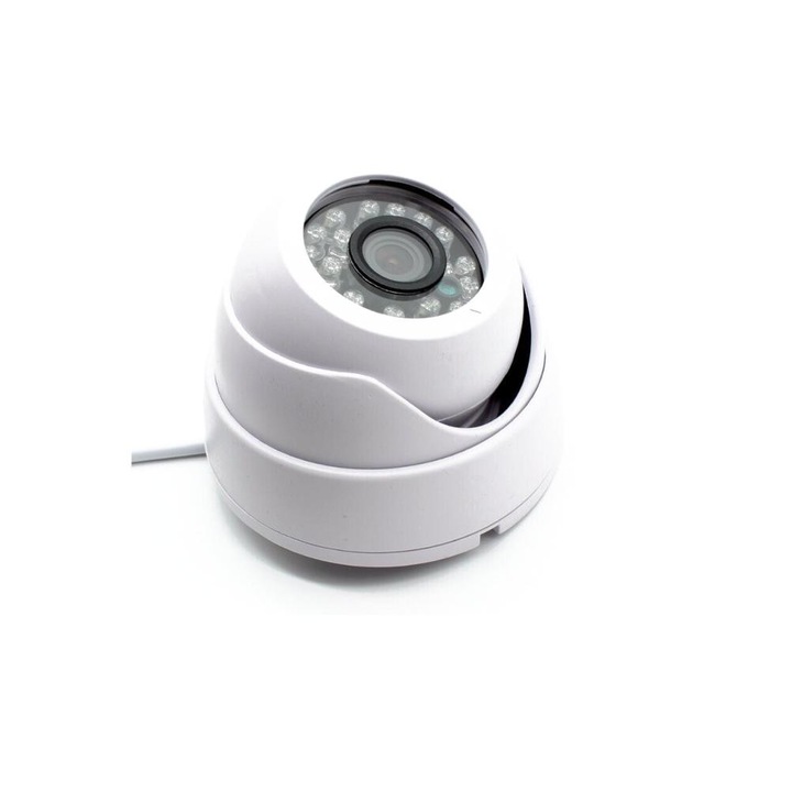 Camera de supraveghere video Dome interior, rezolutie 1080P, 24 LED-uri