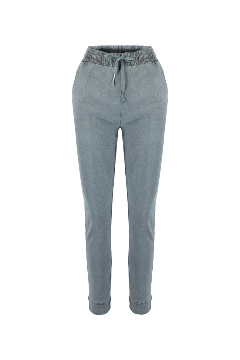 Pantaloni dama, Agrafka, model Kim, Jeggings, Mutat, Gri, Gri