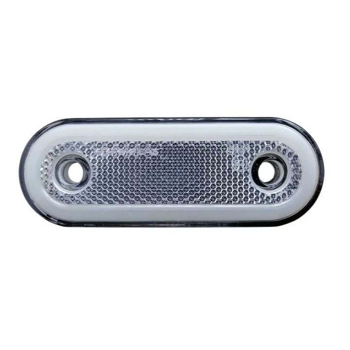 Fehér neon lámpa 12-24V E9 támogatással