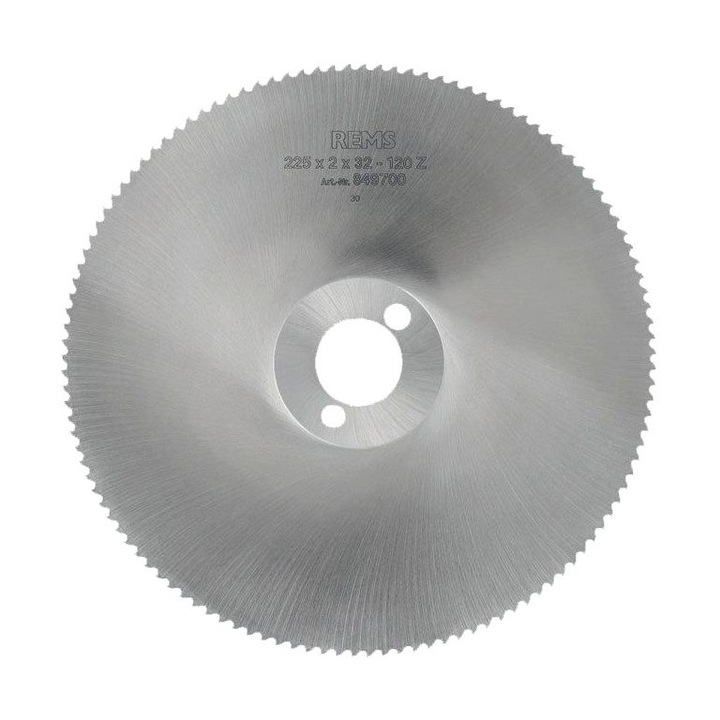 Disc circular HSS-E 225x2x32 z220 pentru REMS Turbo K si REMS Turbo Cu-INOX 849706