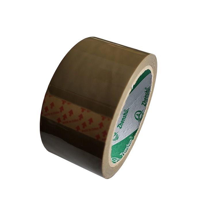 Banda adeziva 48 mm x 66 m, 4.5 µ, maro DROM