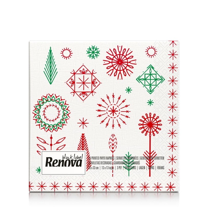 Servetele de masa Renova Xmas Nordic 20 bucati
