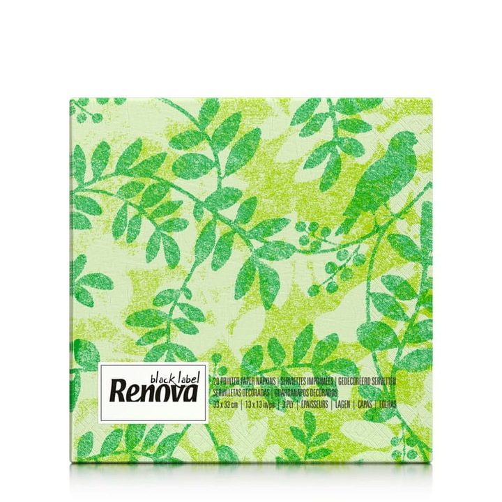 Servetele de masa Renova Green Shadow 20 bucati