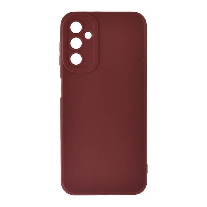 Husa protectie Matt TPU pentru Samsung Galaxy A14/ A14 5G, Bordo