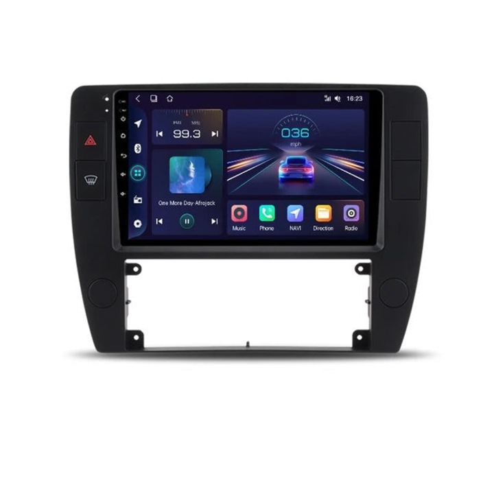 Mp5 плейър за Passat B5, 1GB, 32GB, GPS, 2din, USB, 4x60, черен