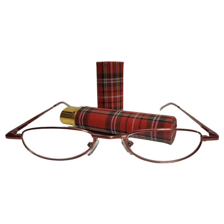 Ochelari de vedere, cu dioptrie +1.5, toc inclus, femei, Best Karo