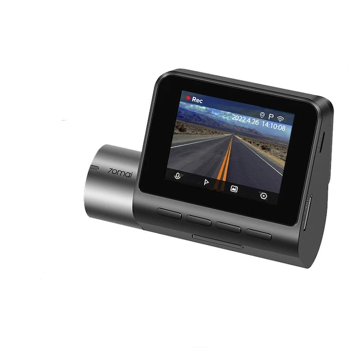 DVR камера за кола, предна и задна, 32GB SD карта, Wifi, 2592x1944, 140 ротация, черна