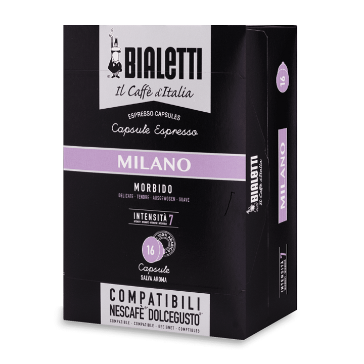 Bialetti MILANO DOLCE GUSTO kompatibilis kapszula 16db